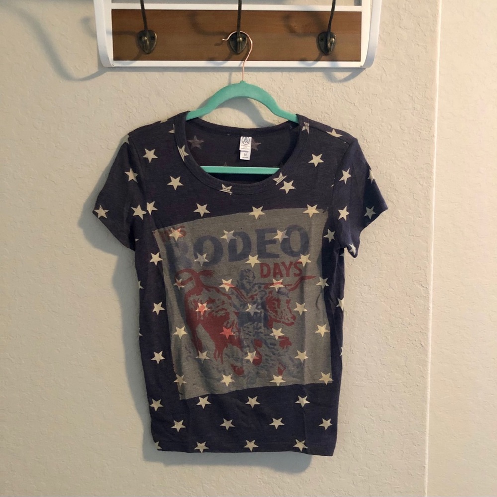 👚 It’s Rodeo Time Tee Navy Medium